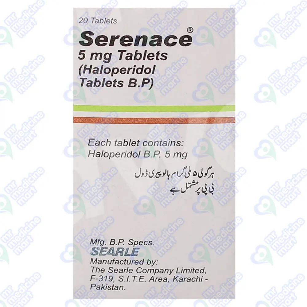 Serenace 5mg Tablets 20's