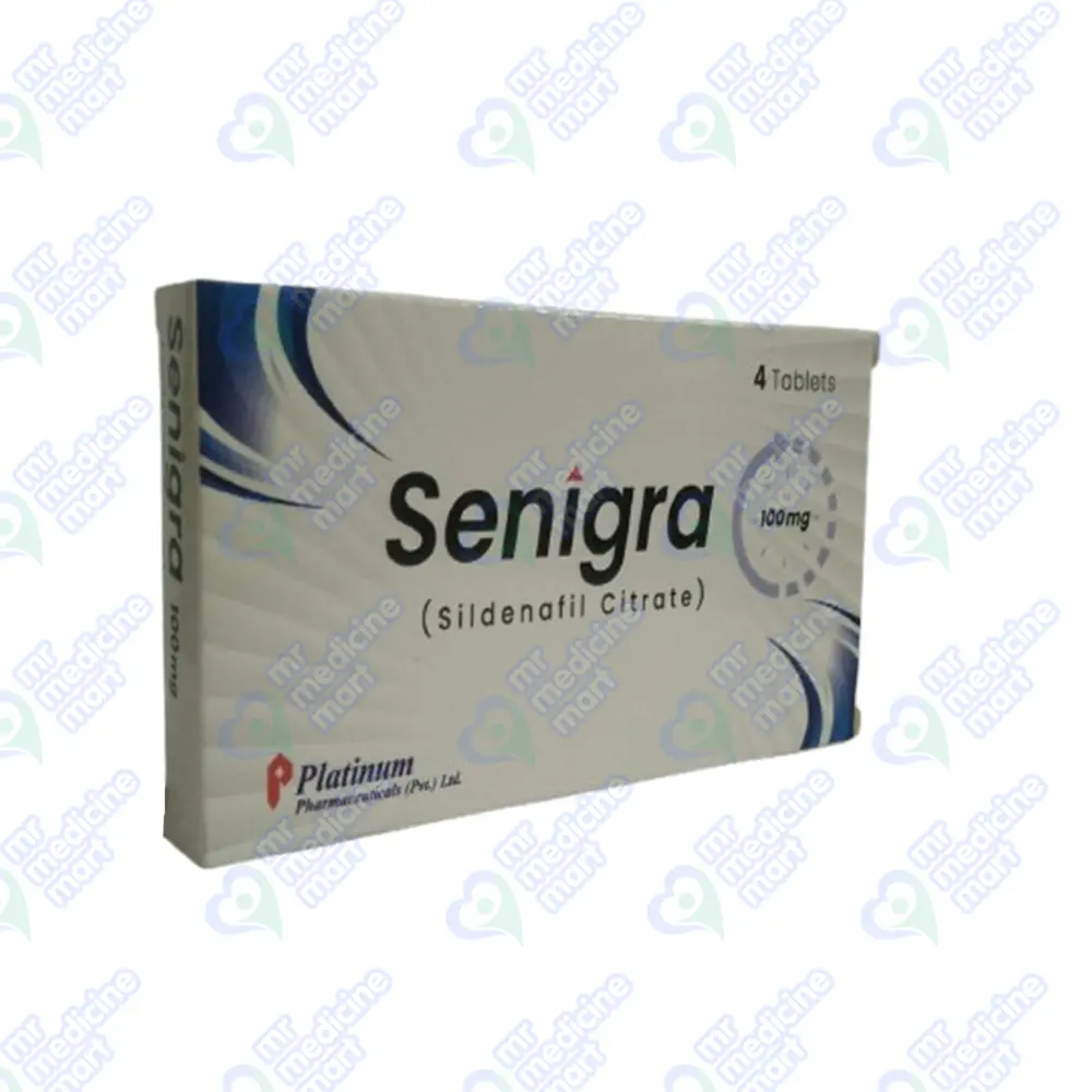 Senigra 100mg Tablets 4's