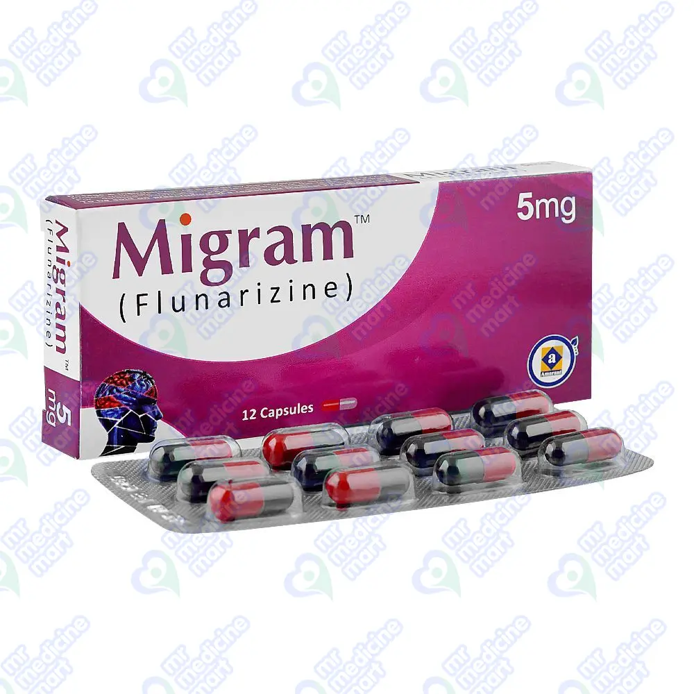 Migram 5mg Capsules 12's