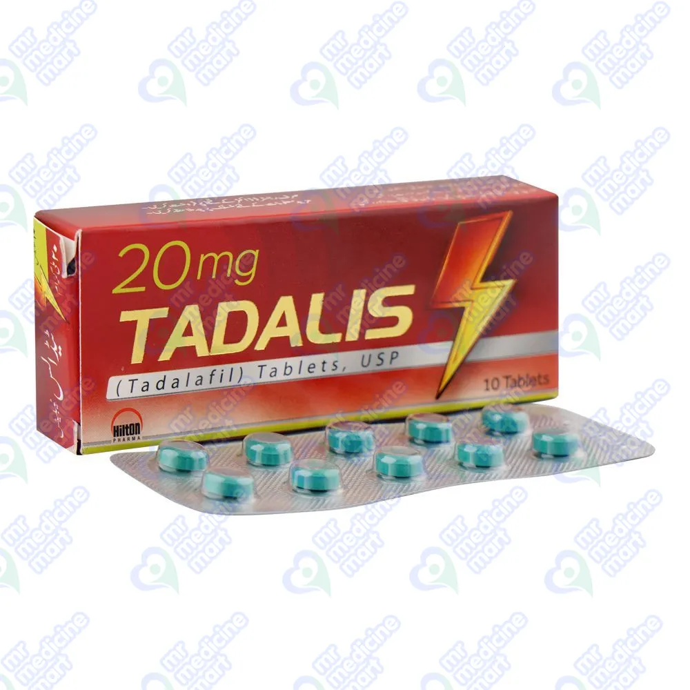 Tadalis 20mg Tablets 10's