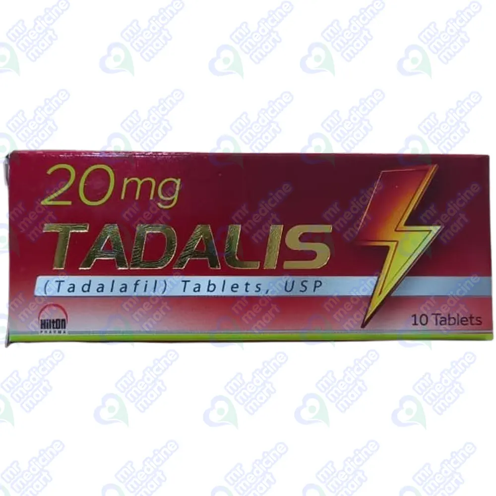 Tadalis 20mg Tablets 10's