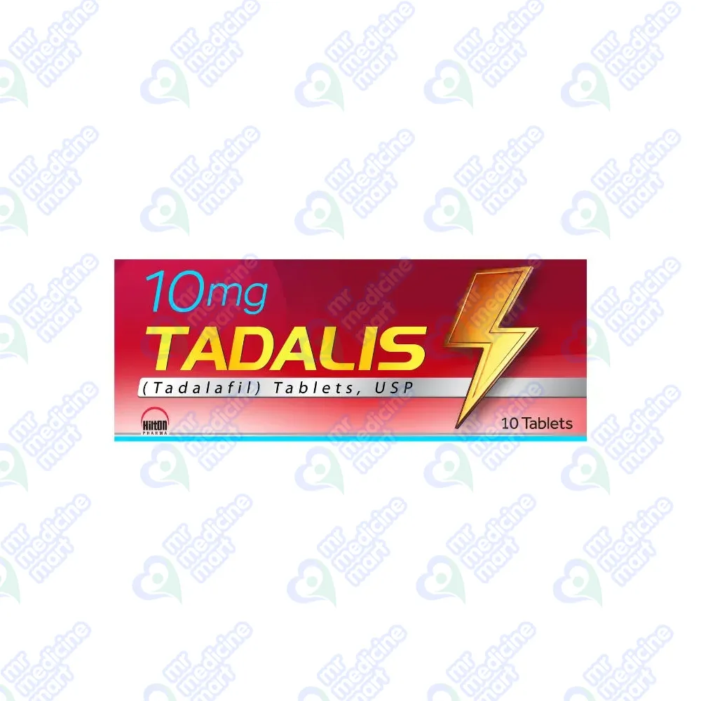 Tadalis 10mg Tablets 10's