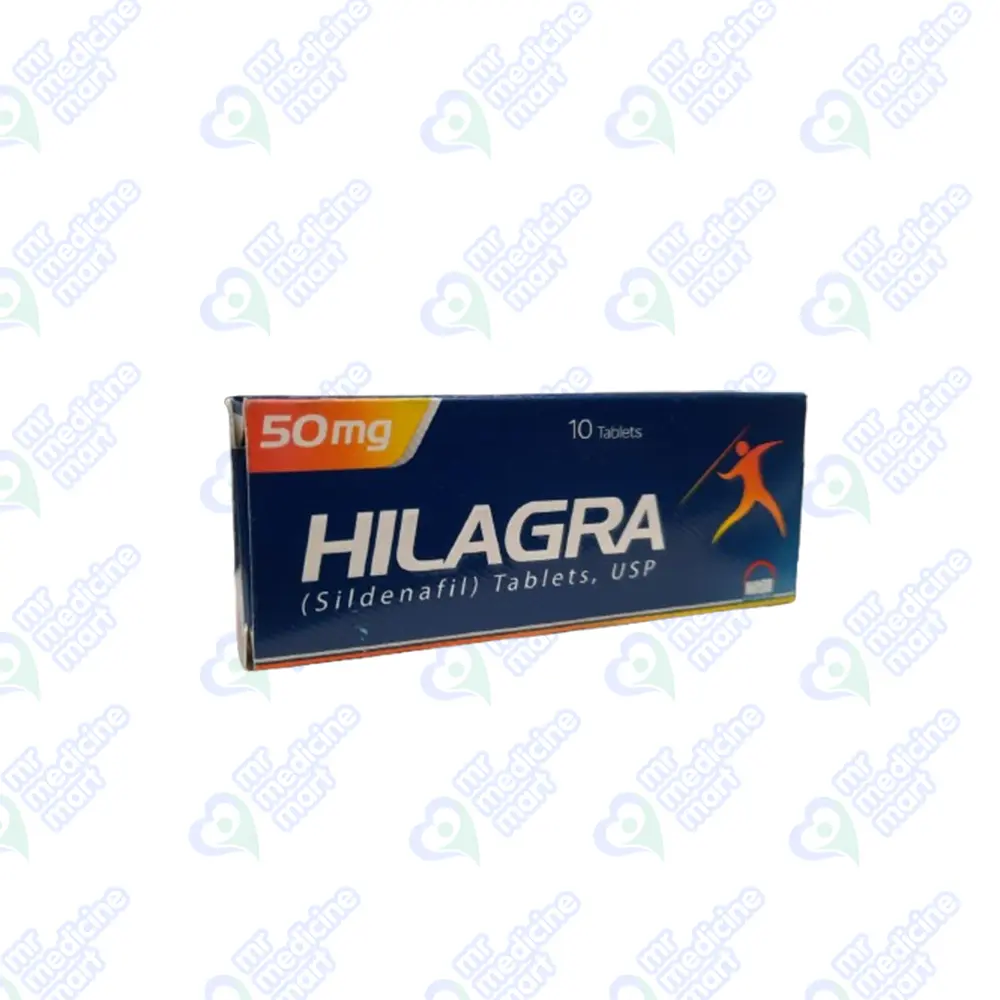 Hilagra 50mg Tablets 10's