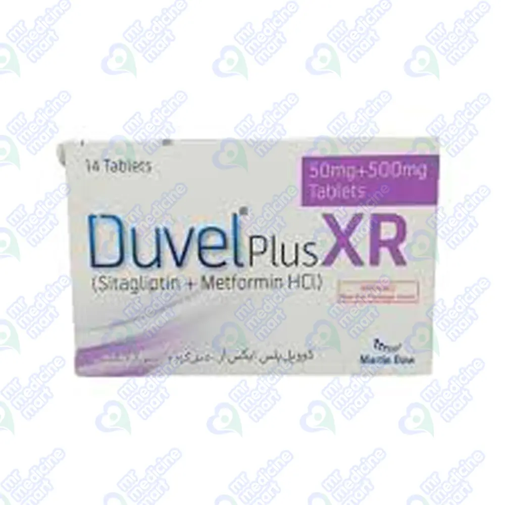 Duvel Plus XR 50mg/500mg Tablet 14's