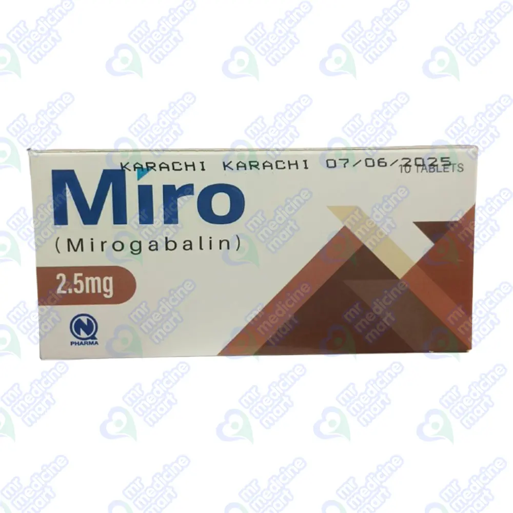 Miro 2.5mg Tablets 10's