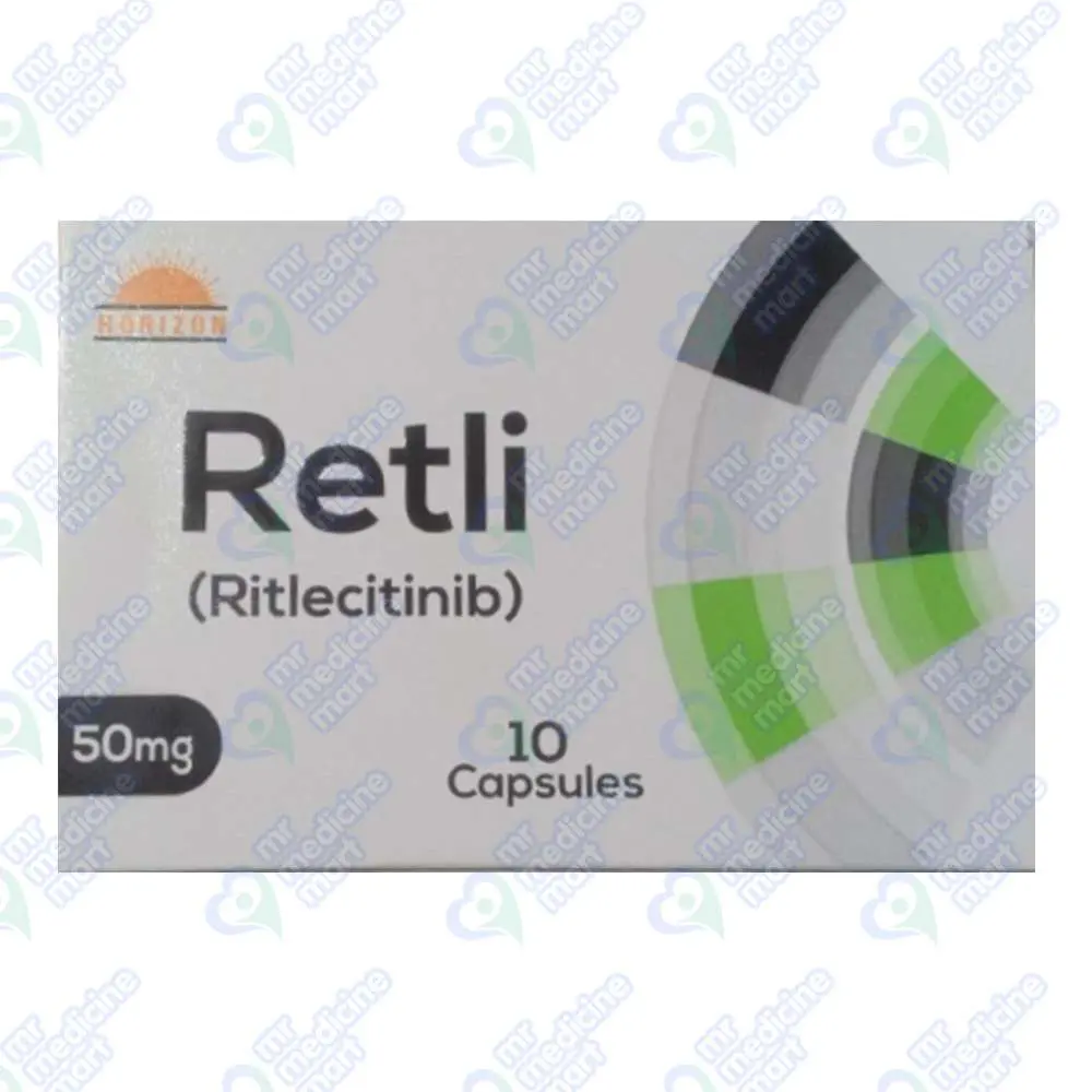 Retli 50mg Capsules 10's