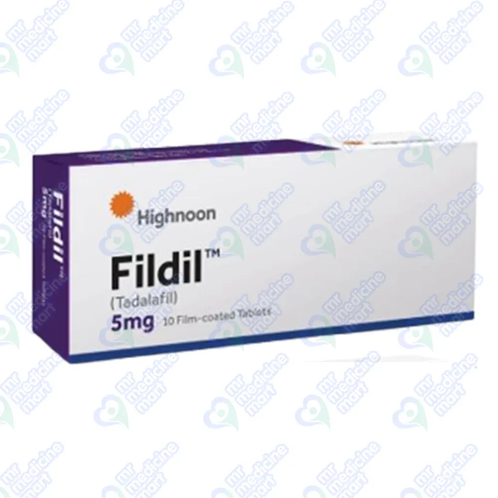 Fildil 5mg Tablets (Tadalafil) Price In Pakistan I Uses