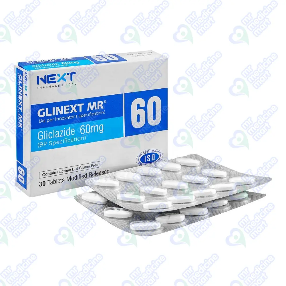 Glinext MR 60mg Tablets 30's 