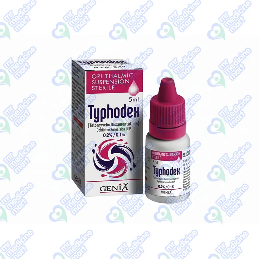 Typhodex 0.3/0.1% Drop 5ml 