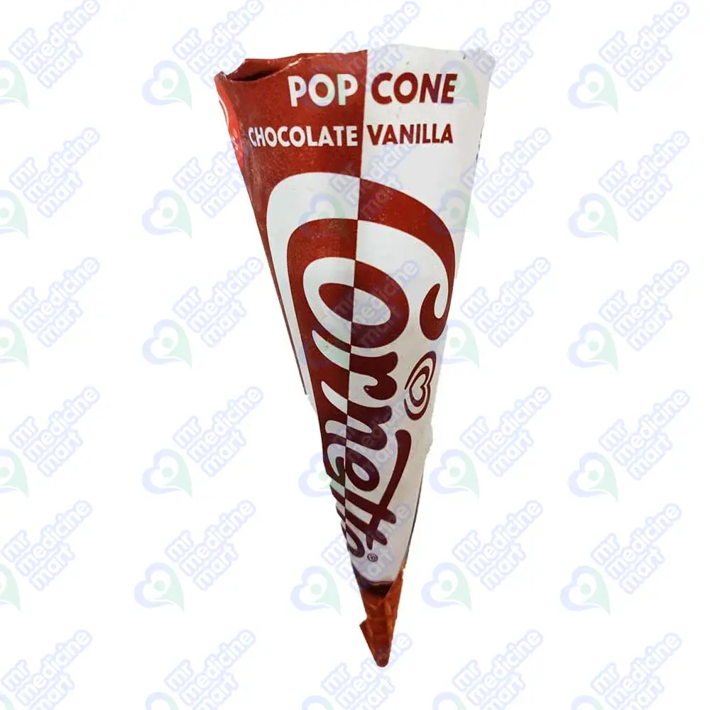 Popcone Chocolate Vanilla 80Rs Wall's