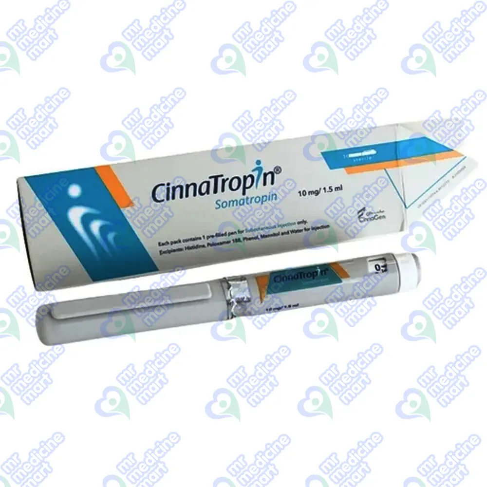 Cinnatropin 10mg/1.5ml Injection (Net)