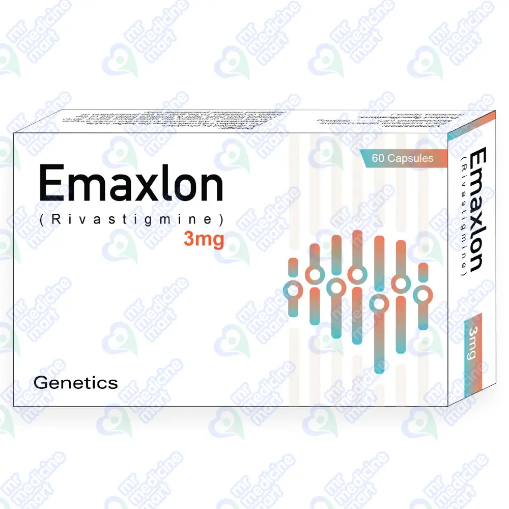 Emaxlon 3mg Capsule 60's