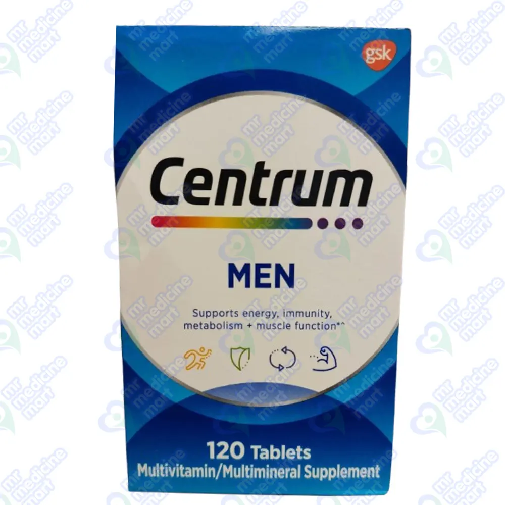 Centrum Men Multivitamin Tablets 120's (Imported)