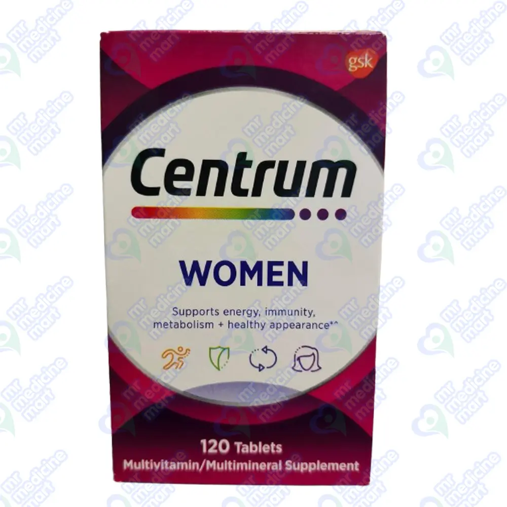 Centrum Women Multivitamin Tablets 120's (Imported)