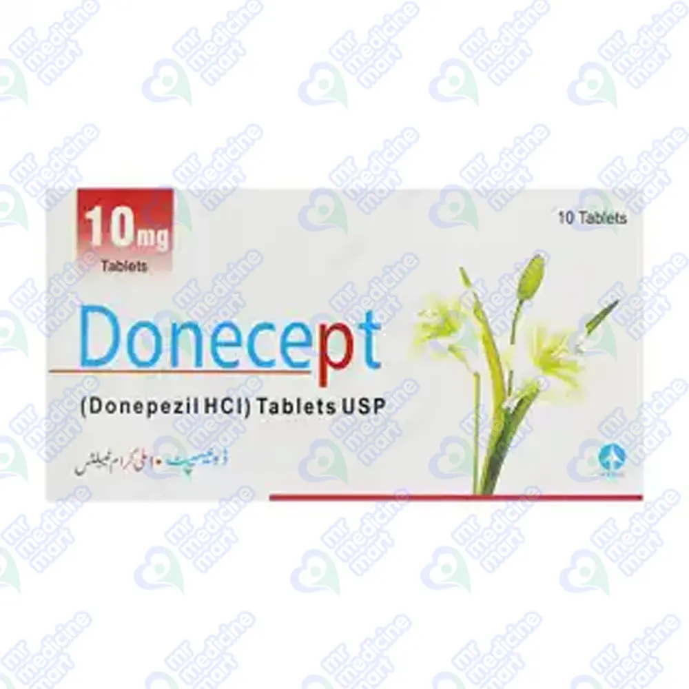 Donecept 10mg Tablets 10's 
