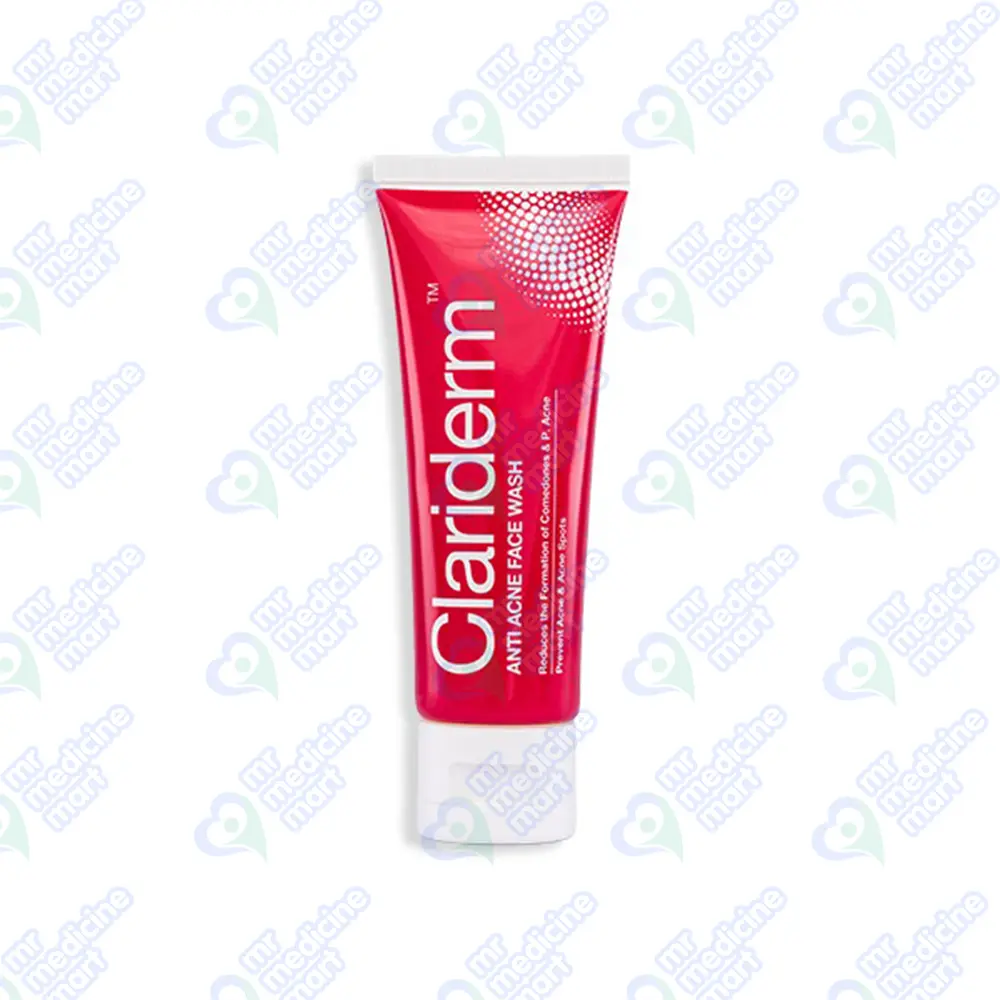 Clariderm Facewash 60ml