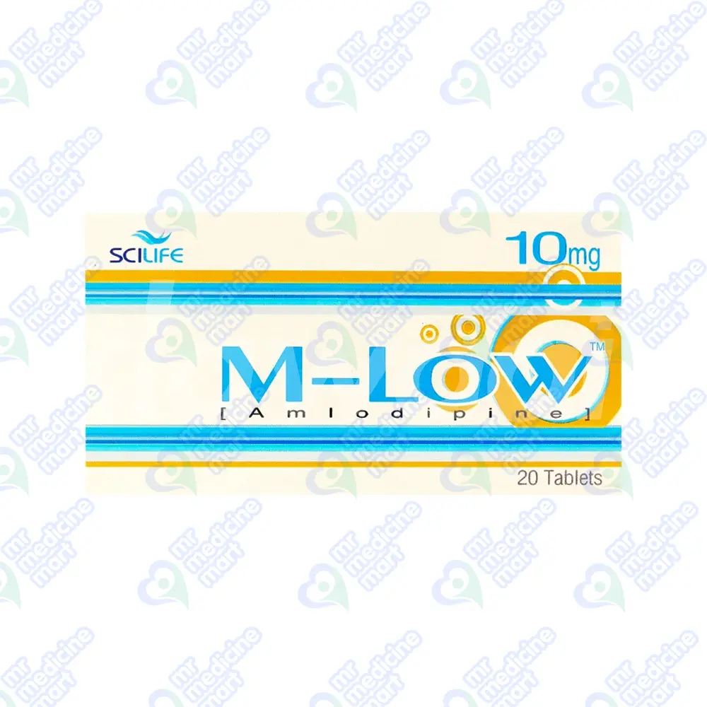 M Low 10mg Tablets 20's
