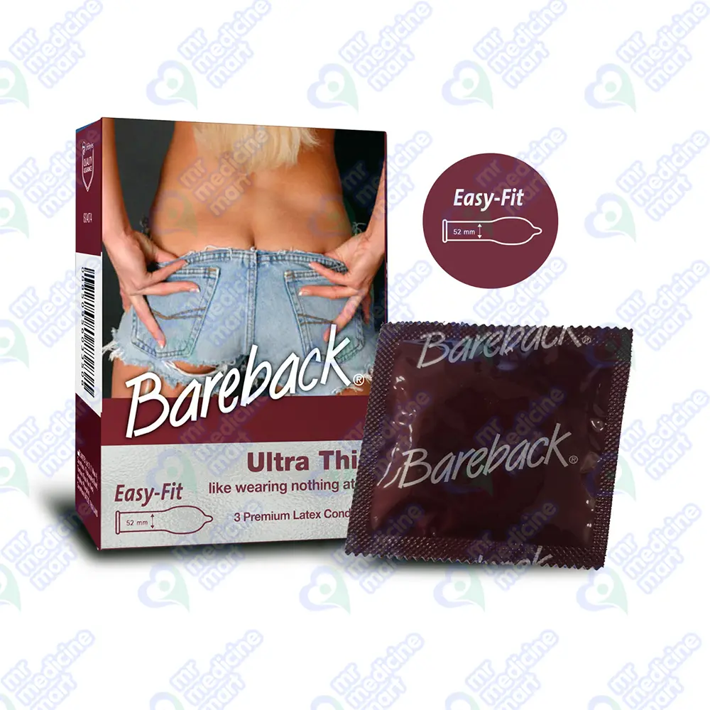 Lifestyles Bareback Condoms 3's