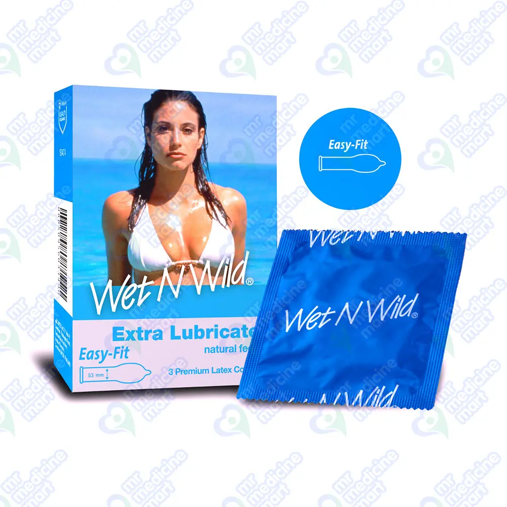 Lifestyles Wet N Wild Condoms 3's