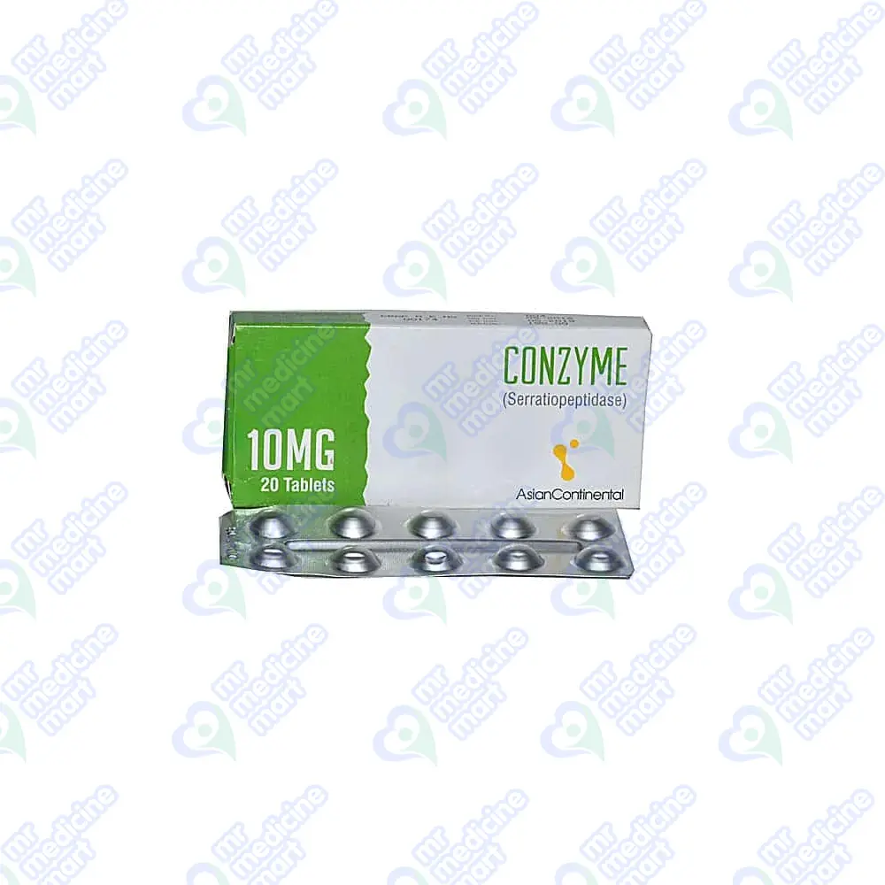 Conzyme 10Mg Tablets 20's