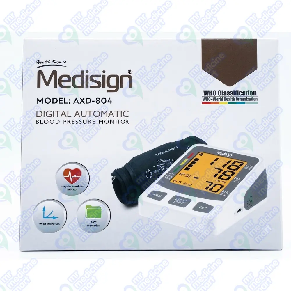 Medisign BP Monitor AXD 804 