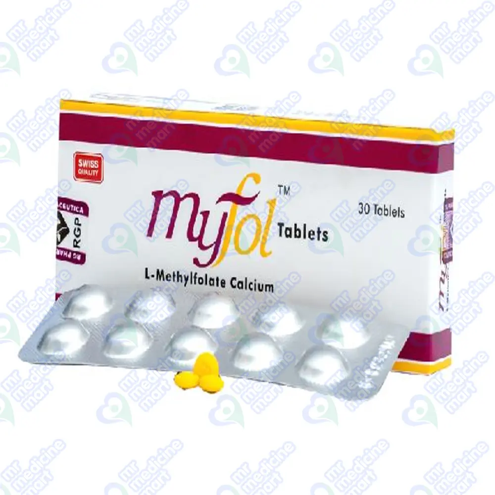 Myfol 600mcg Tablets 30's 
