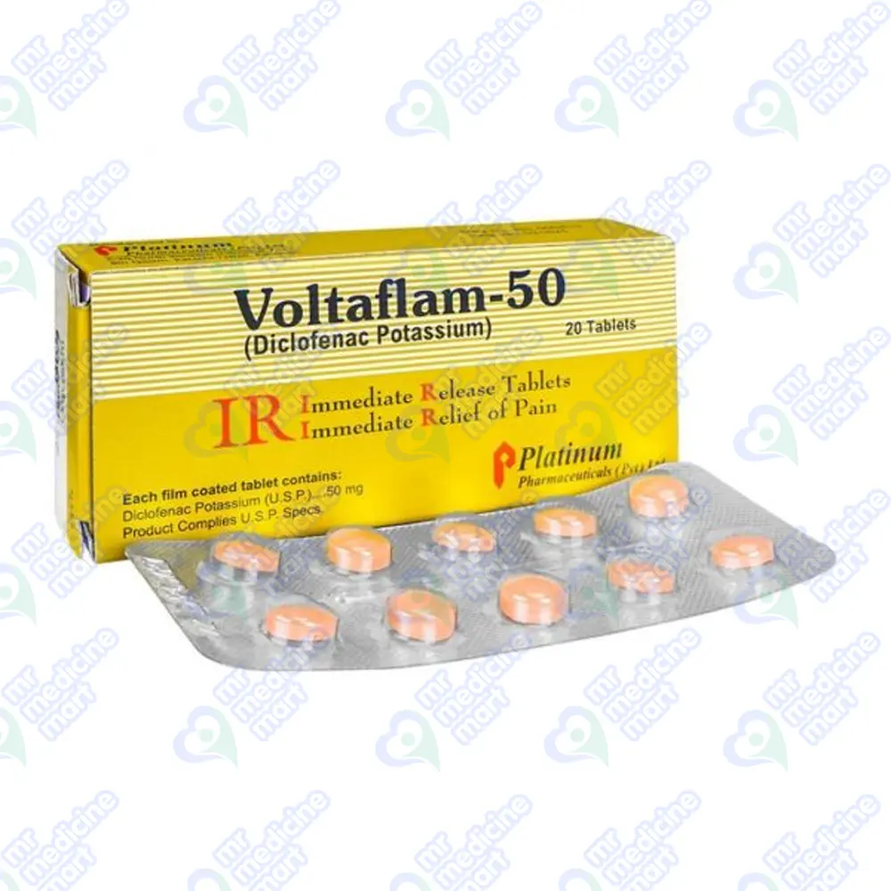 Voltaflam 50mg Tablets 20's