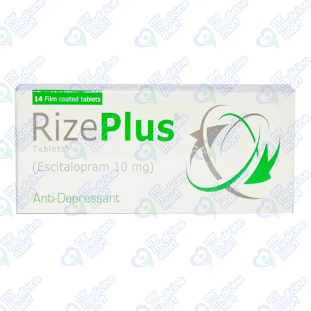 Rize Plus 10mg Tablets 14's 