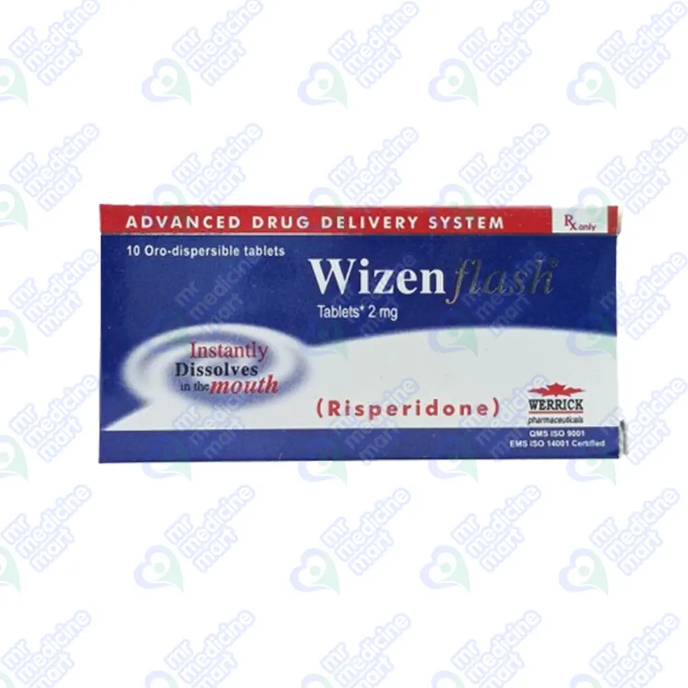 Wizen Flash 2mg Tablets 10's