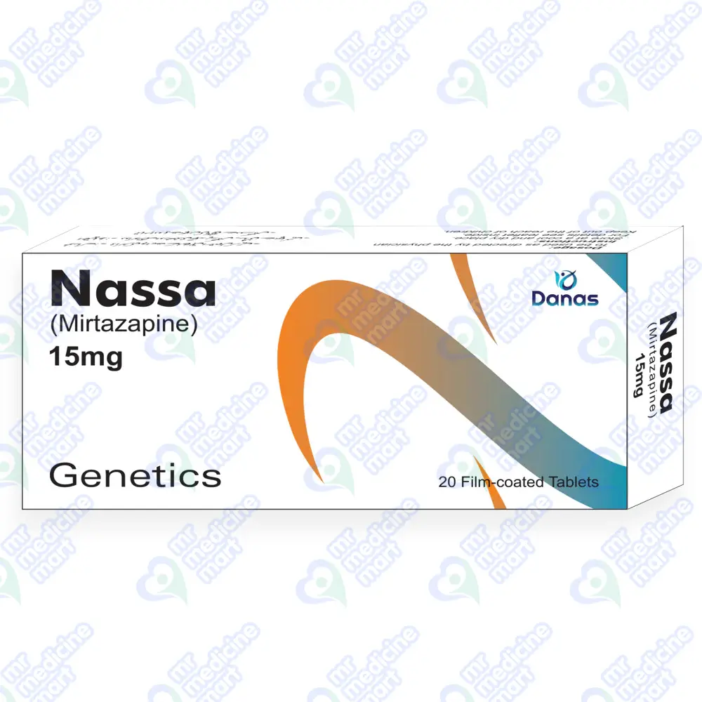 Nassa 15mg Tablets 20's
