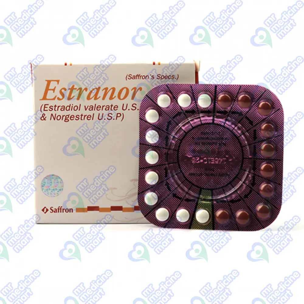 Estranor 2/0.5mg Tablets 21's 