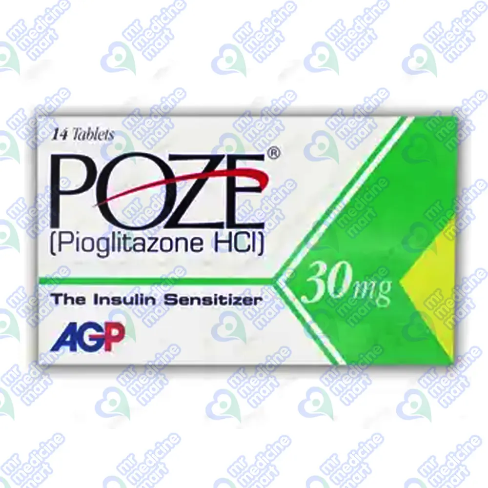 Poze 30mg Tablet 14's