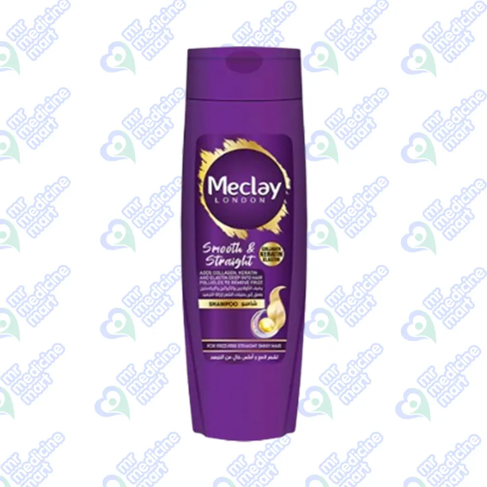 Meclay Smooth & Straight Shampoo 185ml 