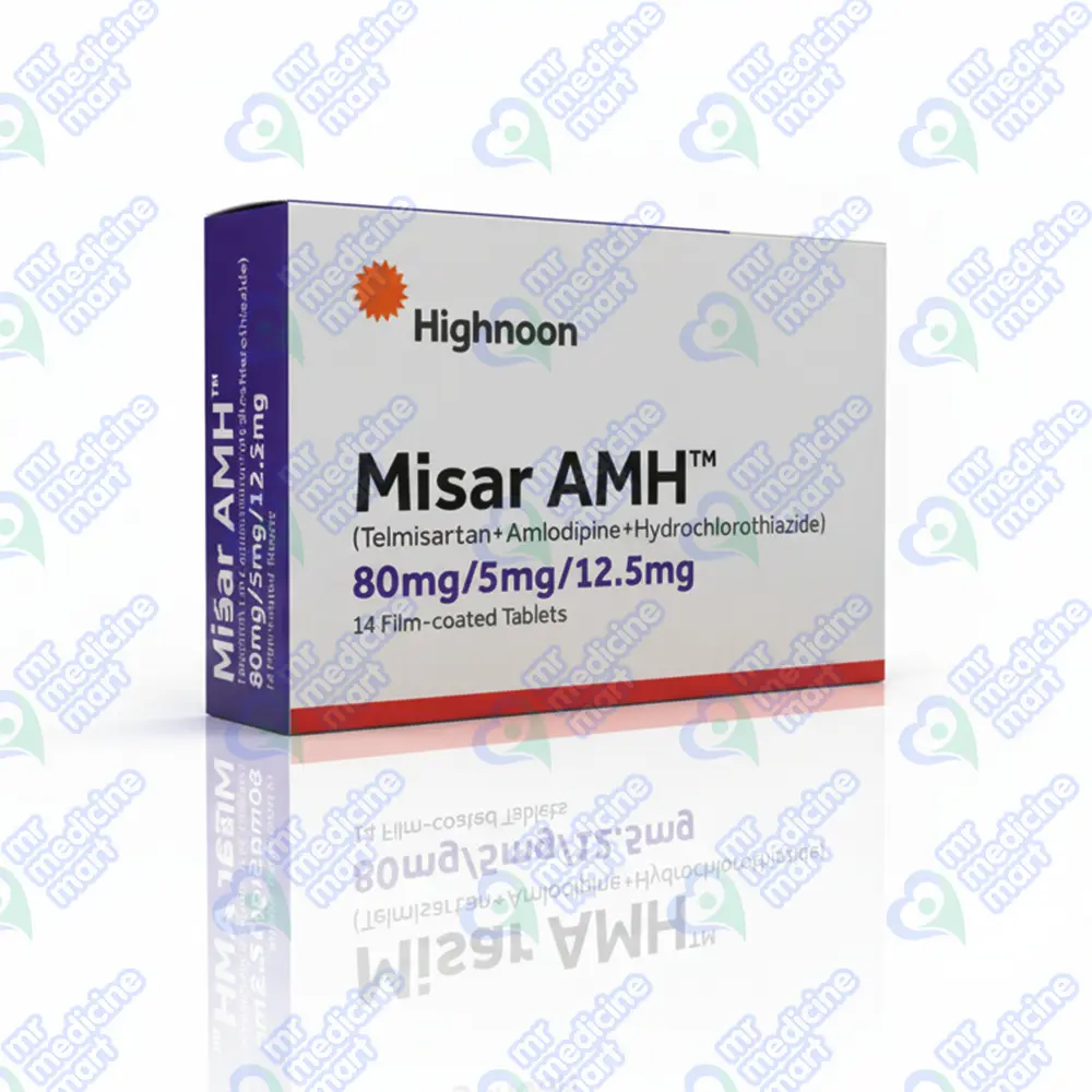 Misar AMH 80/5/12.5mg Tablet 14's
