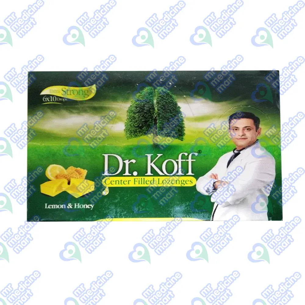 Dr Koff CF Lozenges Tab (Lemon & Honey)
