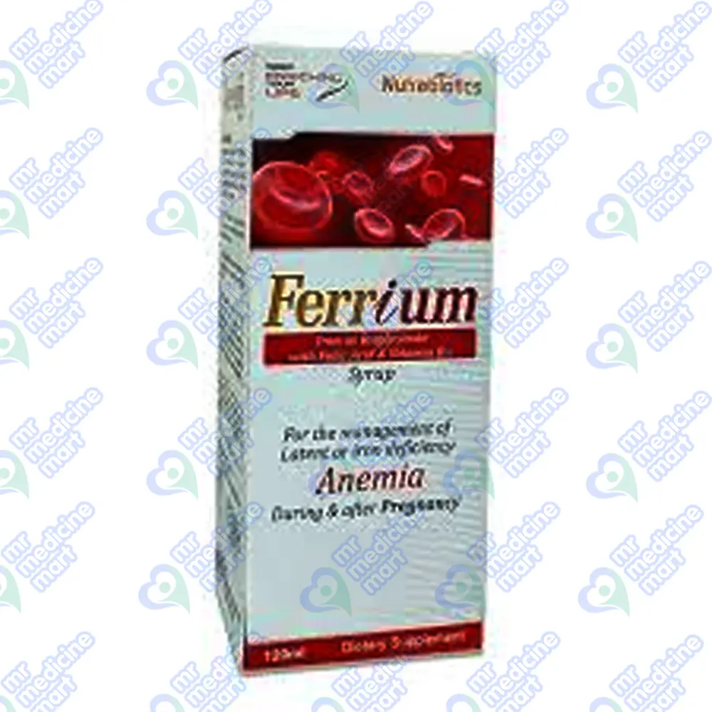 Ferrium Syrup 120ml