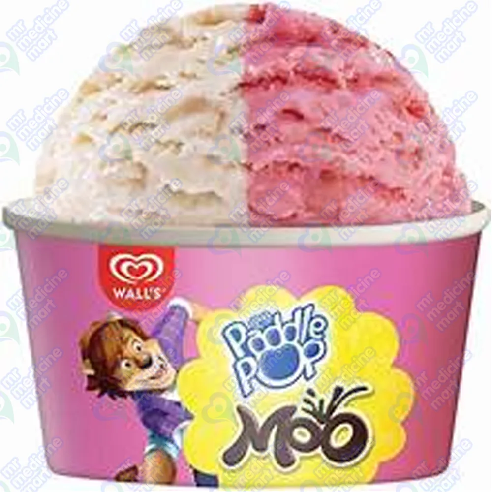 Wall's Moo Strawberry & Vanilla 40Rs