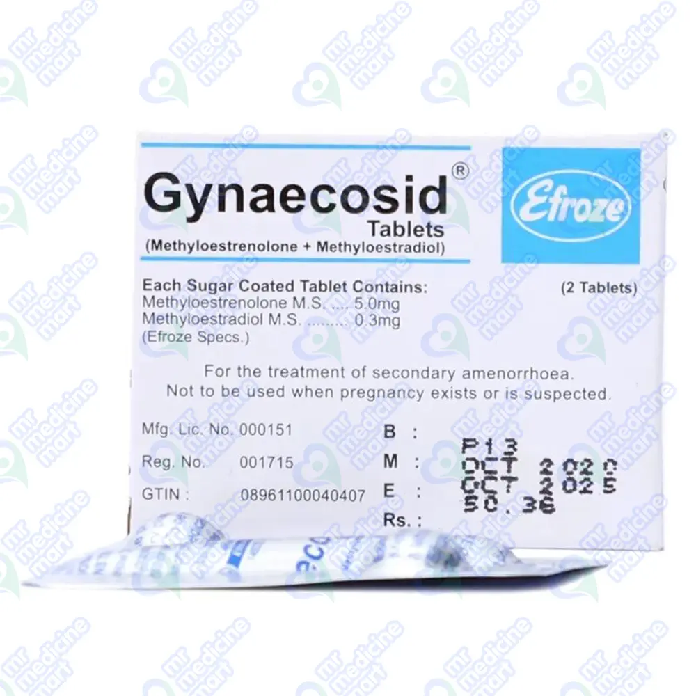 Gynaecosid Tablet 5.0mg/0.3mg