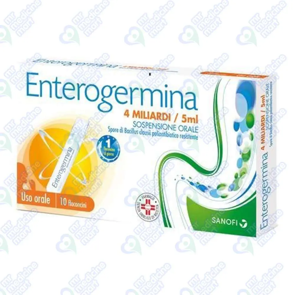 Enterogermina 4B Suspension 5ml (10s New)