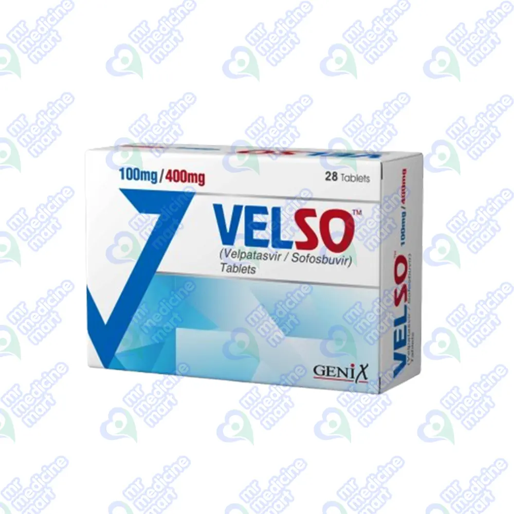 Velso 100/400mg Tablets 28's