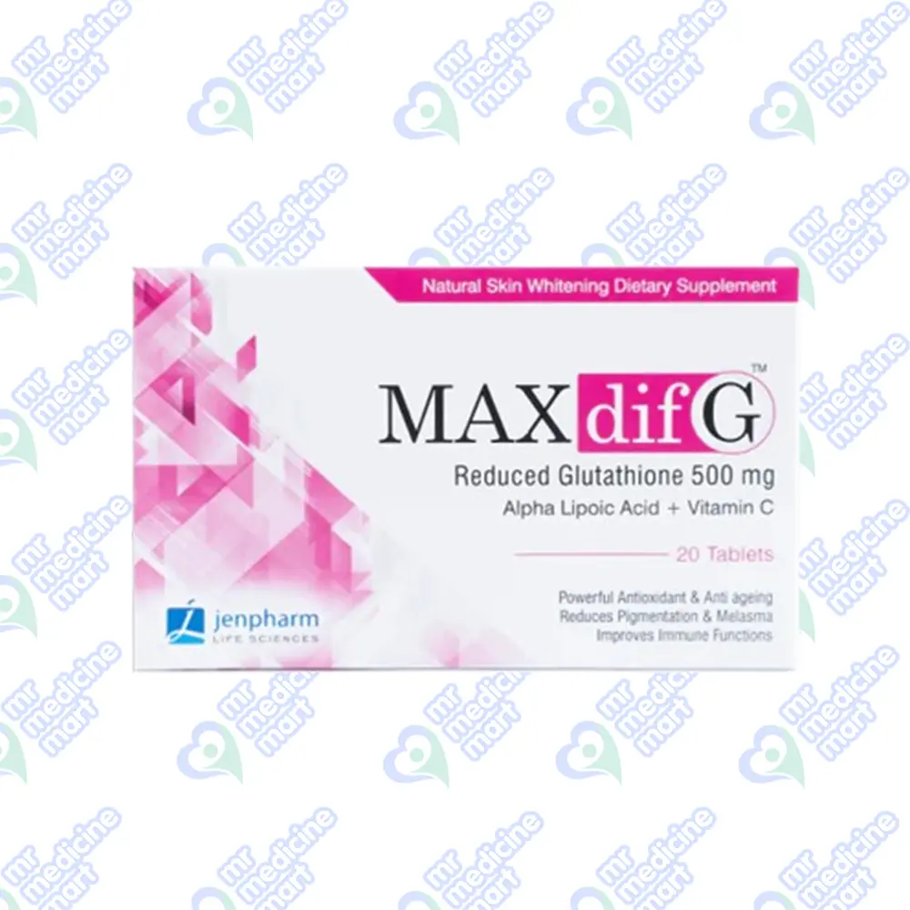 Max Dif G 500mg Tablet 