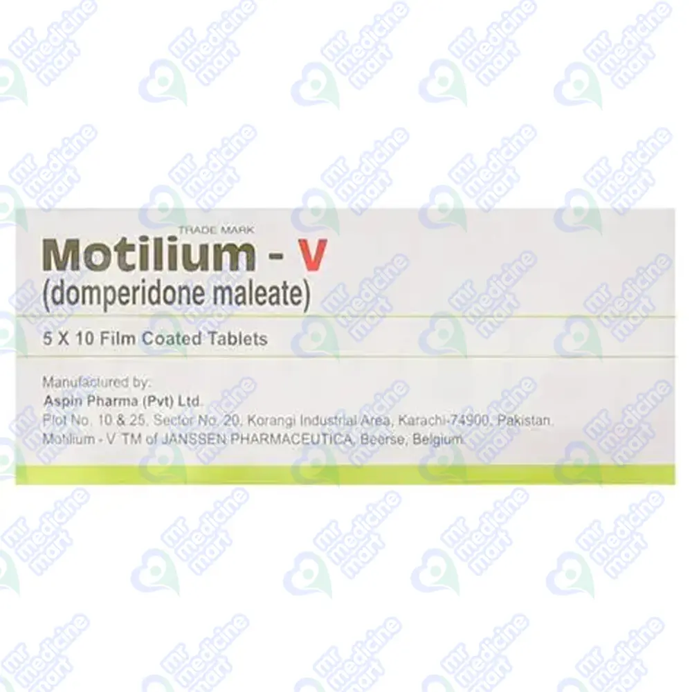 Motilium (V) 10mg Tablet 