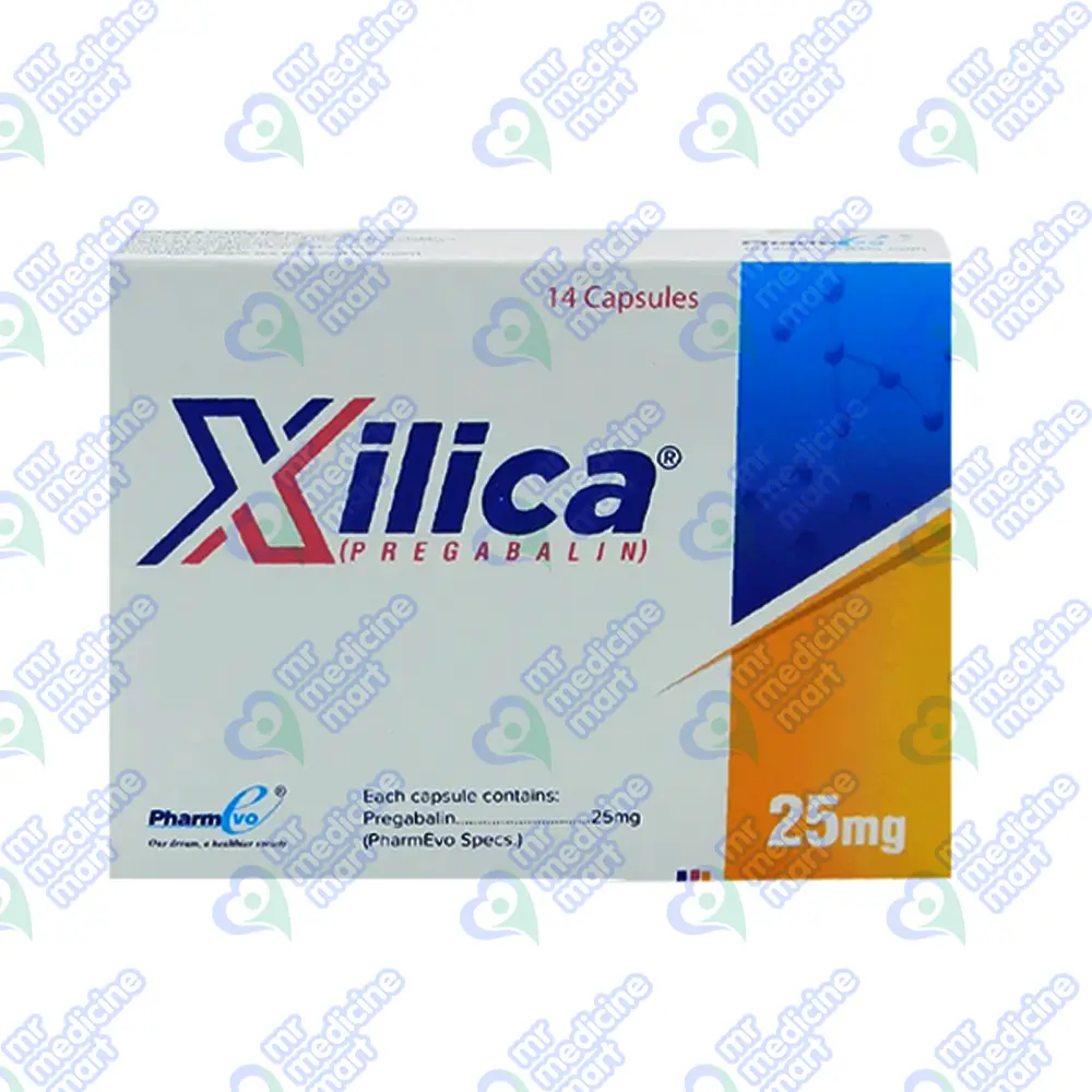 Xilica 25mg 14's Capsule 
