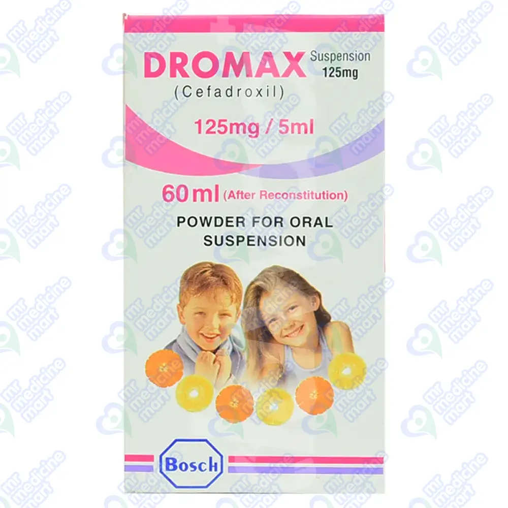 Dromax 125mg/5ml Syrup 60ml 