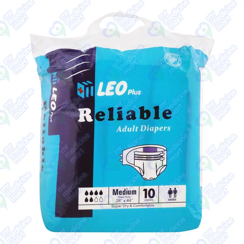 LEO Plus Adult Medium Diaper 10's