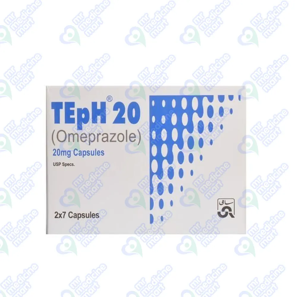 TEpH 20mg Capsules 14's