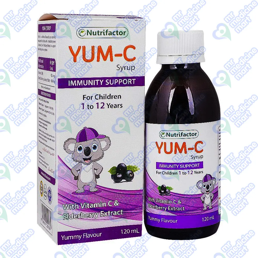 Nutrifactor Yum C Syrup 120ml