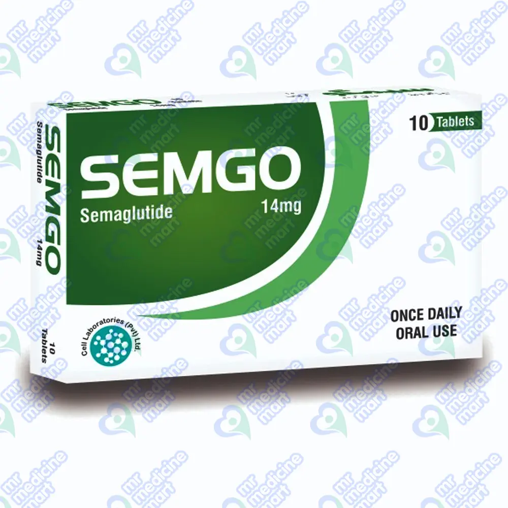 Semgo 14mg Tablet 10’s (Semaglutide)