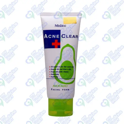 Mistine Acne Clear Foam 85g (Avocado 100ml)