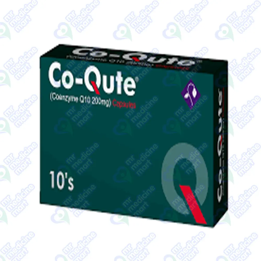 Co Qute 200mg Capsule 10's 